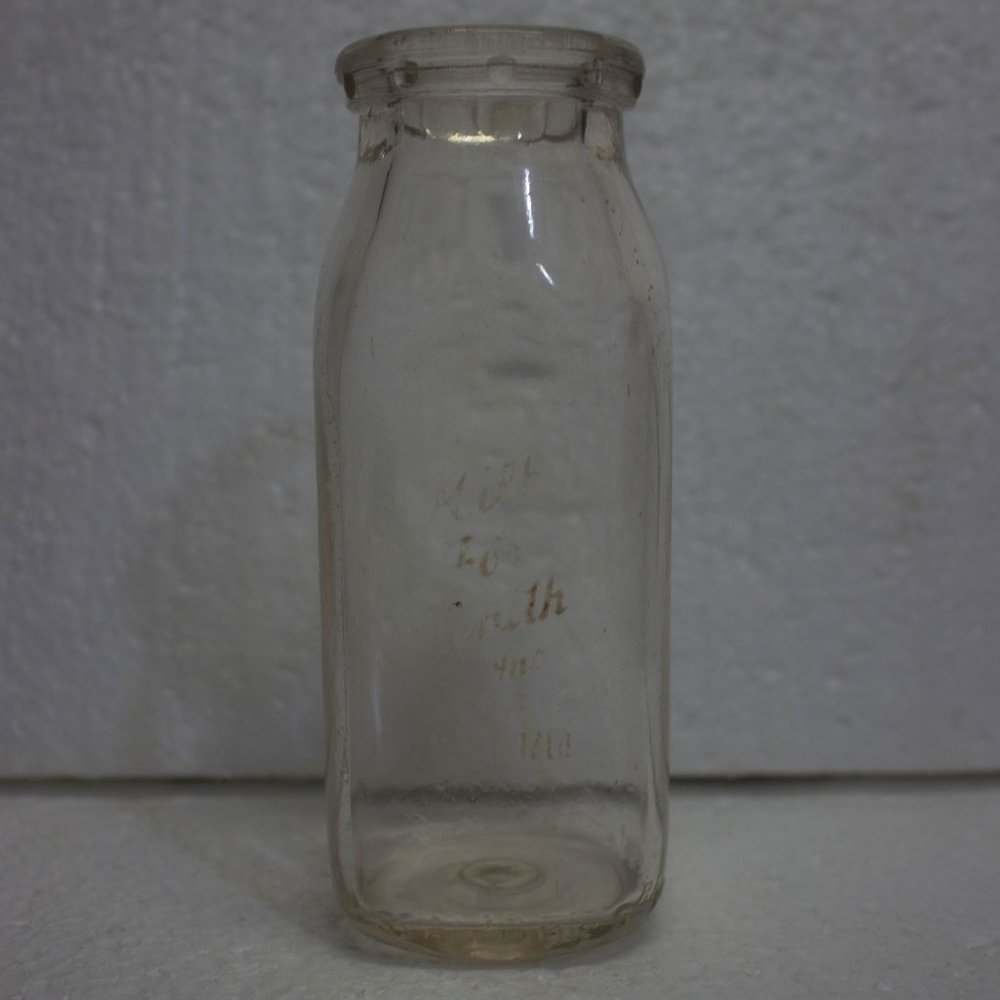 Vintage Half Pint Milk Bottle Good Condition